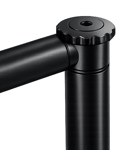 Rotable adjustable height and reach